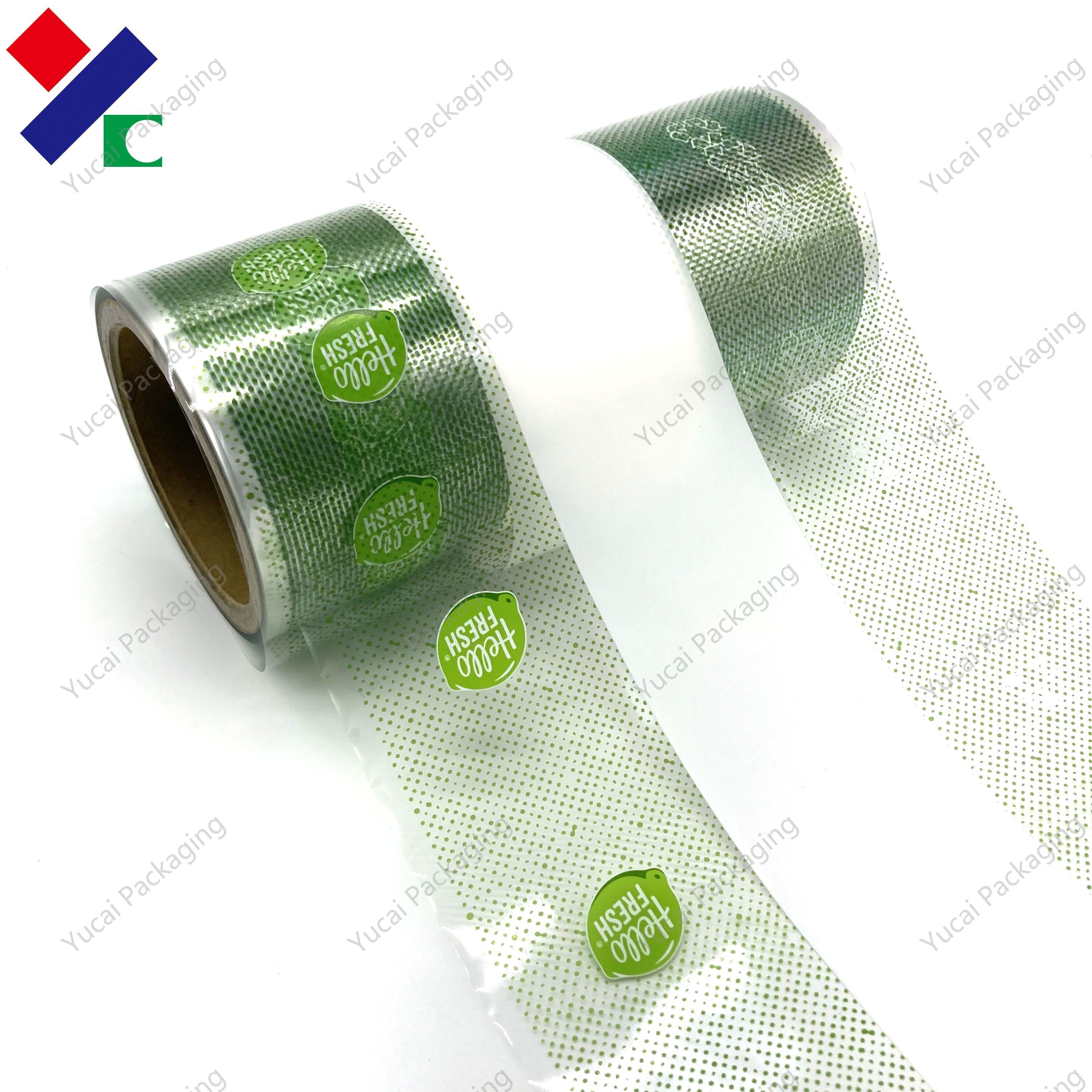 BRC Clear Lamination Plastic Roll BOPP CPP Flexible Packaging For Food