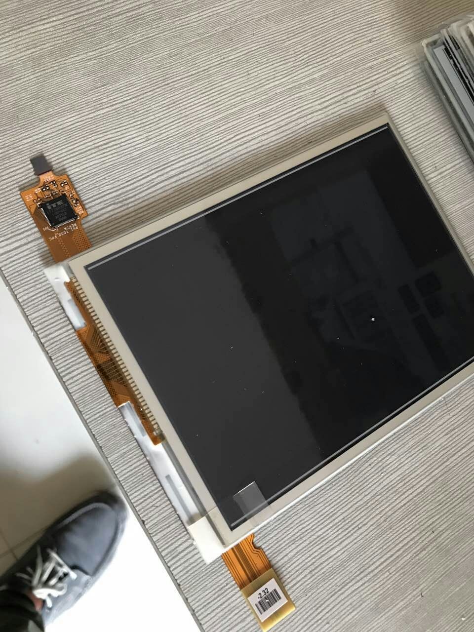 White Black E Ink Screen Monitor Panel , Amazon Pocketbook E Ink Panel ED060SCC Model
