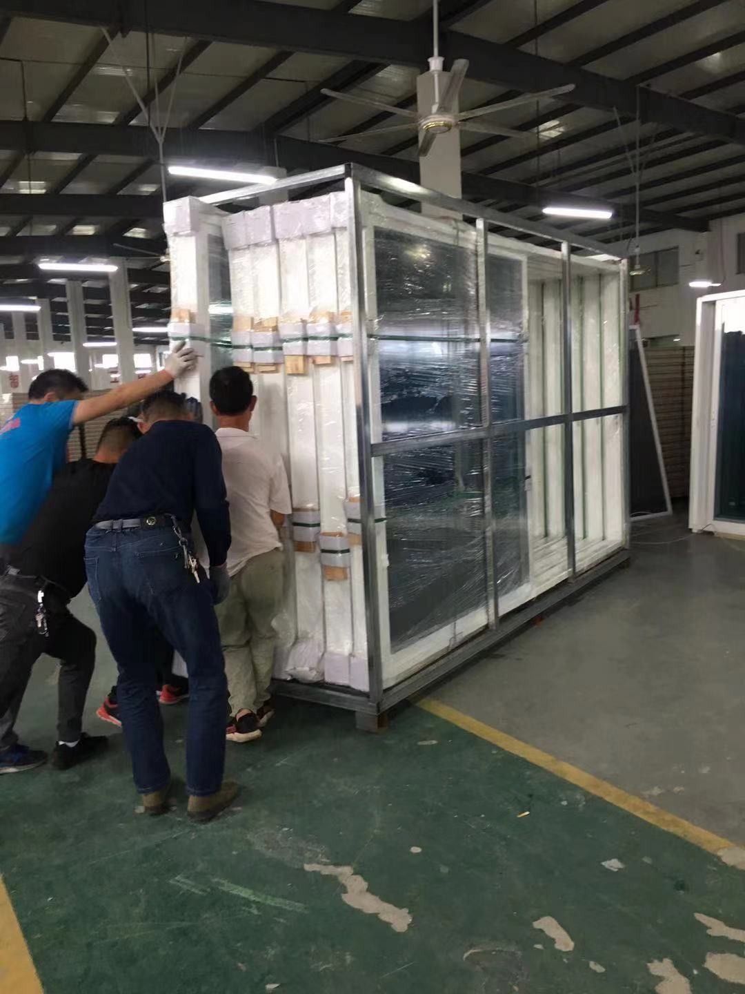 Aluminium Glass folding Bifold Window Doors Vinyl Pvc Upvc