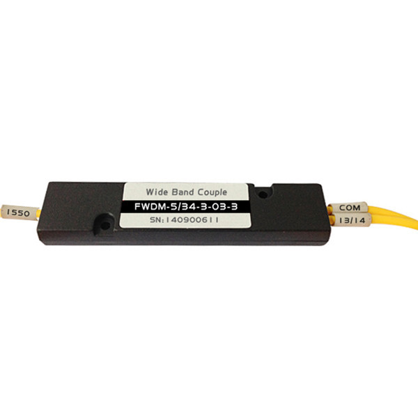 Durable FTTX WDM Module 1x2 ABS FWDM 1310nm 1490nm 1550nm Optical Filter