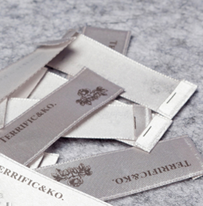 Clothing Garment Seal String Hang Tag Custom Design label clothing personalized Customized Technics Logo Style clothing label