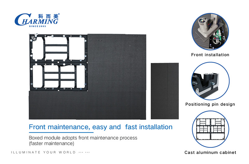 P2.5 Fine Pitch Magnetic Indoor FUll Color Led Video Wall Display Screen