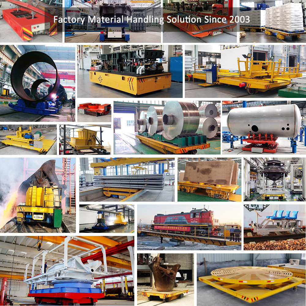 Heavy-Duty Electric Carts 15ton For Roller Handling