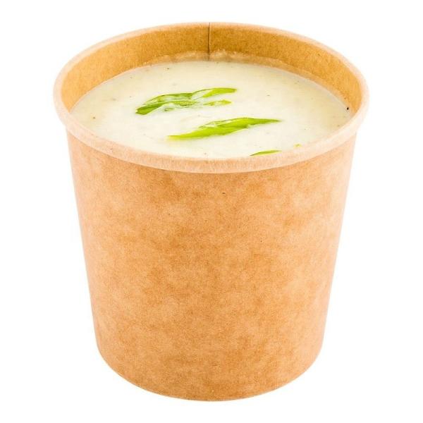 Desserts PE Coated 30ozDisposable Food Grade Biodegradable Eco Paper Food