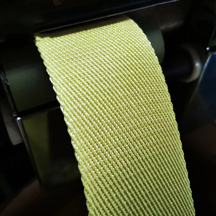 Fireproof Black Aramid Flame Retardant Webbing 10mm 20mm