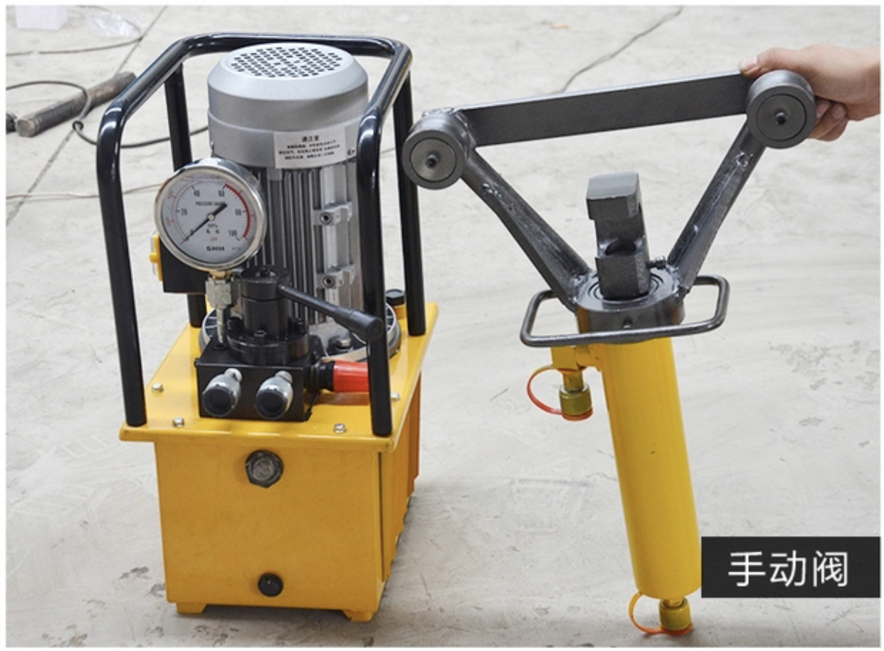 Portable Manual Hydraulic Steel Bar Bending Machine Construction Steel Carbon Steel