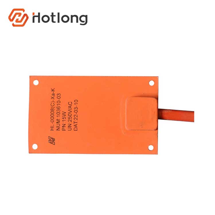 Custom Silicone Rubber Electric Heating Pad Flexible DC500V
