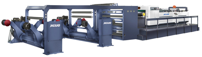50g/M2 Automatic Paper Roll To Sheet Cutting Machine Four Roll High Precision