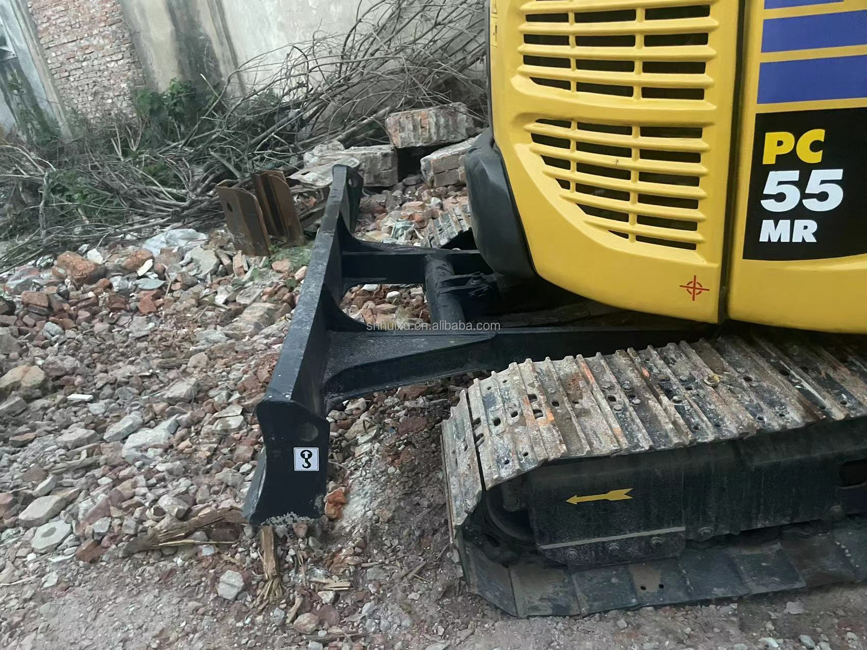 5.5ton mini used excavator used komatsu pc55/cheap price high quality second hand Komatsu pc55 on sale