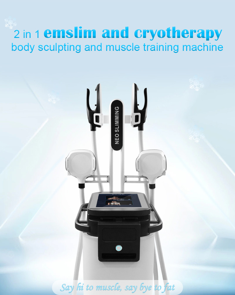 4 Handles Muscle Sculptinging Machine Slimming RF Body Contouring Device