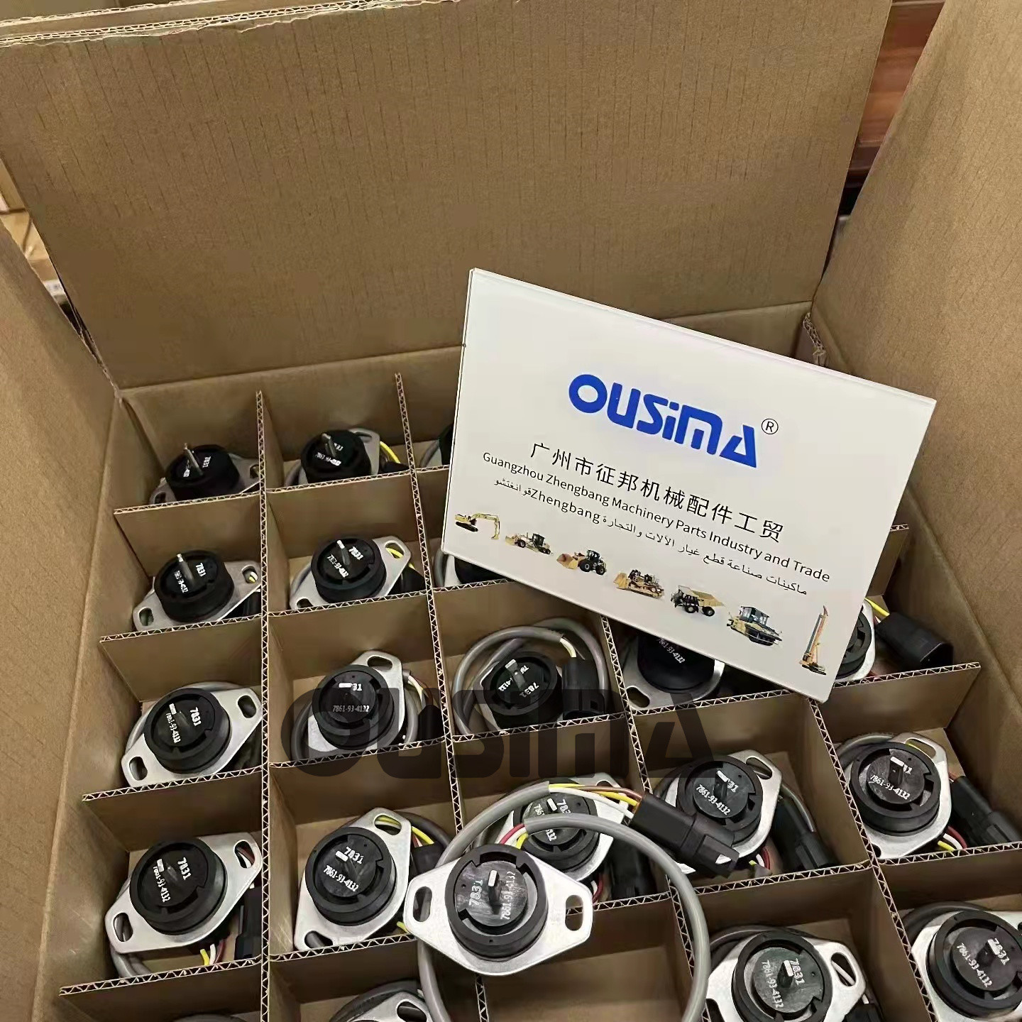 7861-93-4132 Positioner Sensor Komatsu PC200-7 PC300-7 D155A D155AX D275A D375A D475A D475ASD