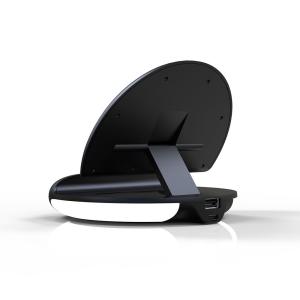 Multi-Functional foldable Wireless Charger with Alarm Clock