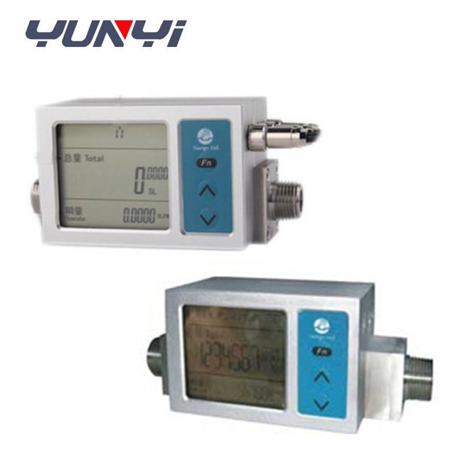 MF5612 RS485 CO2 Hydrogen Gas Flow Meter Digital Air Gas Mass Flow Meter 1Mpa 4 - 20mA