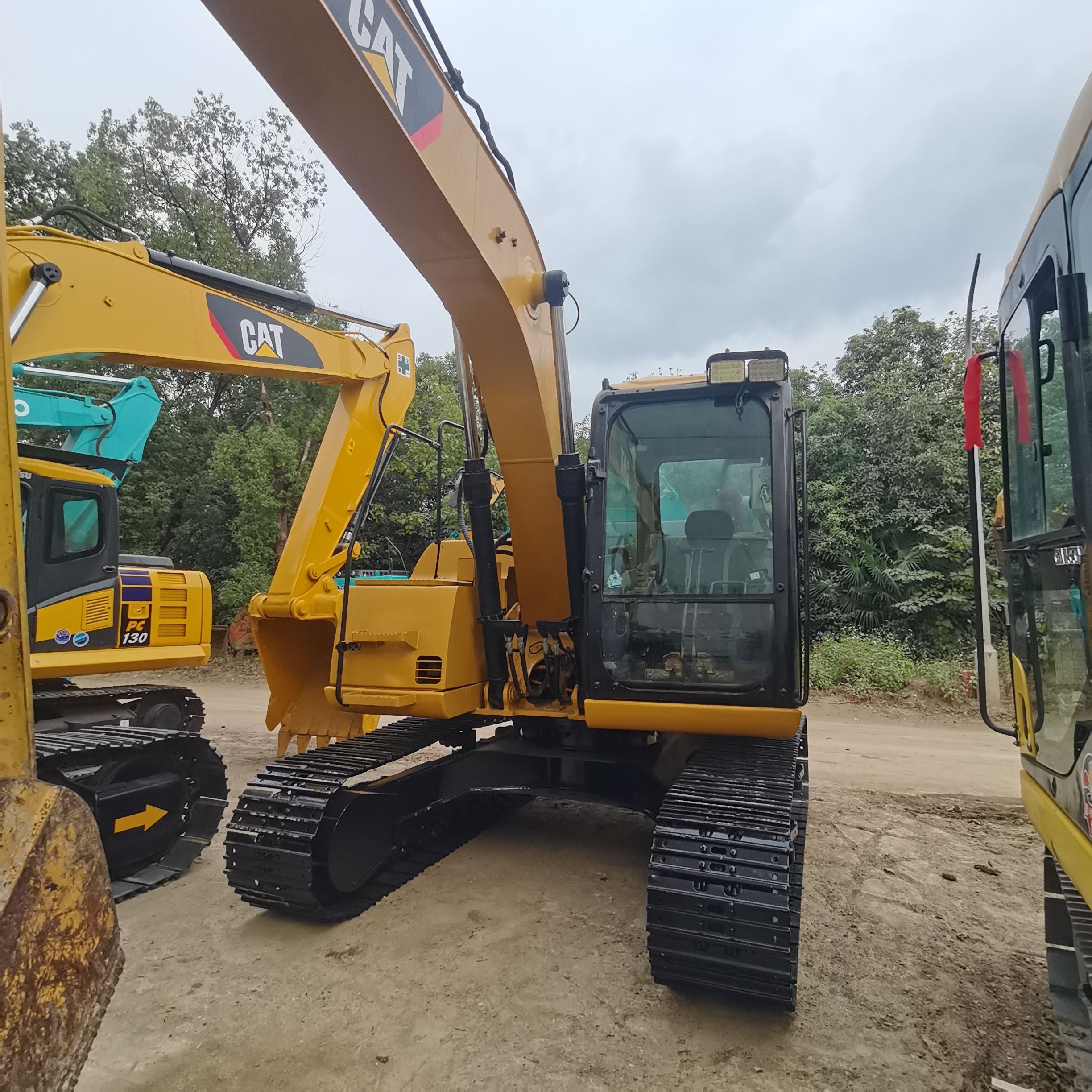 12000KG CAT312 Second Hand Excavator With Original Color And Crawler Hydraulic Excavator