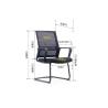 Buy cheap hot selling modern Mesh Seat Office Chairfor staffs from wholesalers