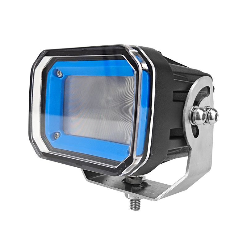 60W Forklift LED Line Beam Blue Zone Danger Area Warning Light Warehouse Forklift safety LED Work Lights
