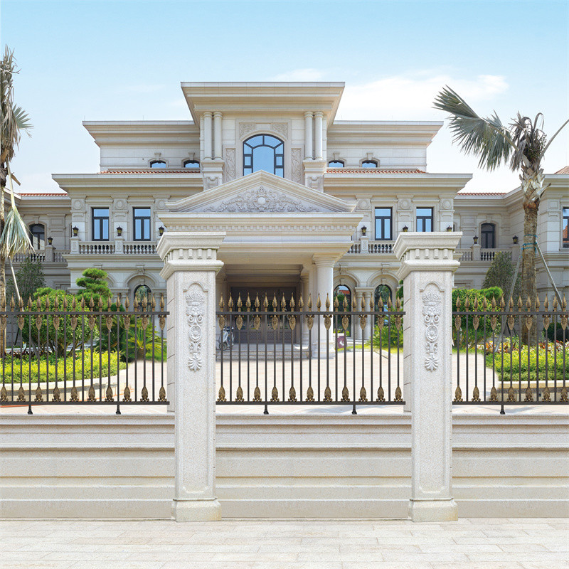 Balcony Aluminum Stair Railing Fence Balusters Customized