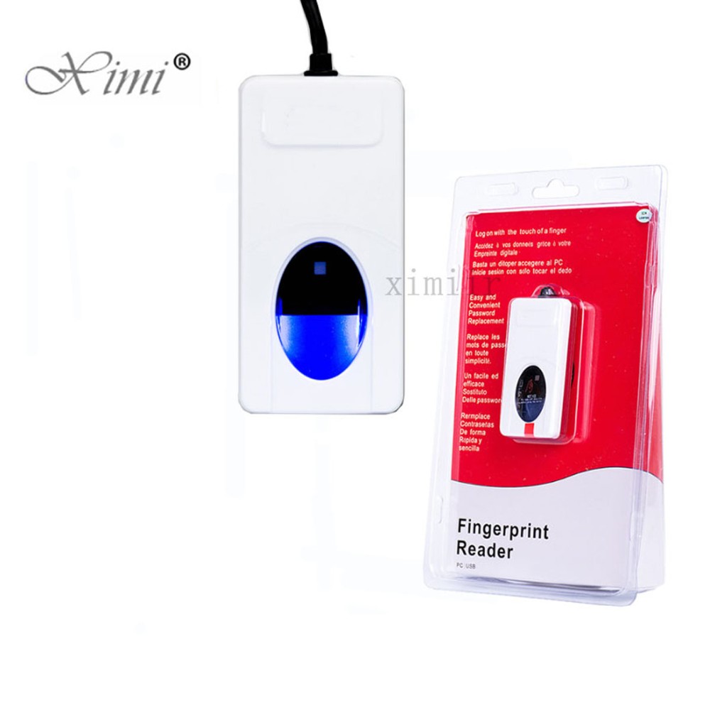 Hot Sale ZK9000 Fingerprint Scanner USB Fingerprint Reader ZK Original Biometric Reader Replace URU5000 Fingerprint Sensor