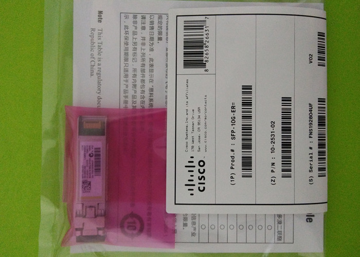SFP-10G-ER Optical Fiber Module 10GBASE-ER 1550NM 40KM 1 year warranty