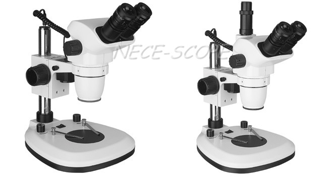 54 - 75mm Interpupillary Stereo Zoom Microscope / Stereo Zoom Binocular Microscope