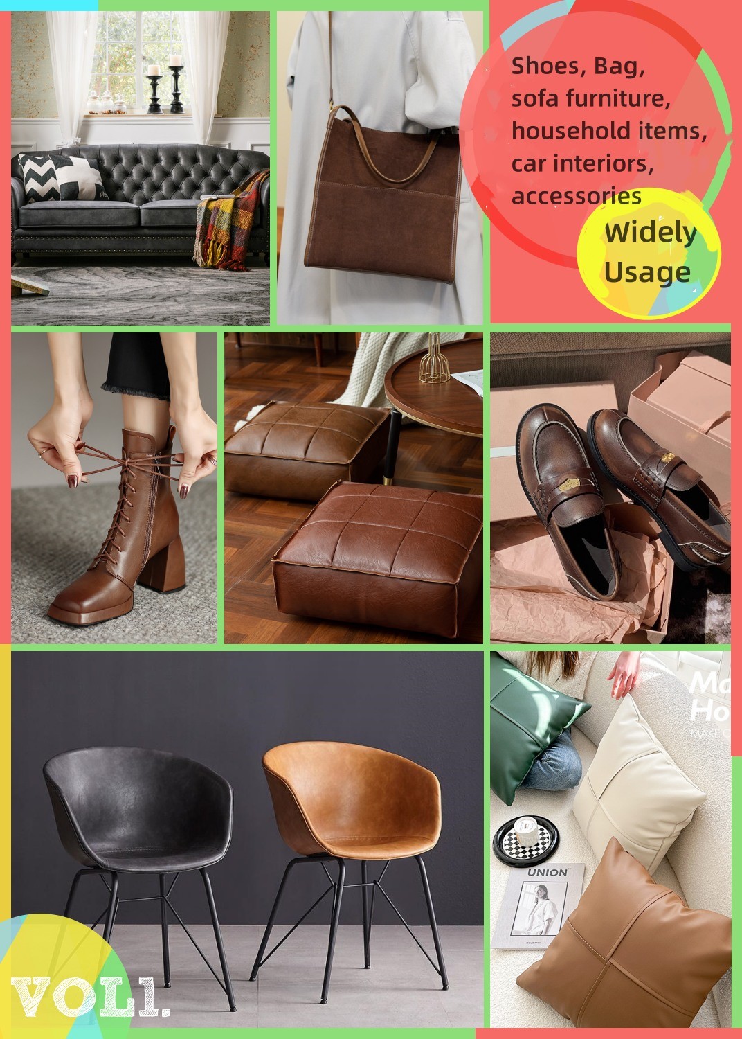R64 Pattern Microfiber Leather For Shoe Leather Fabric Wear Resistant