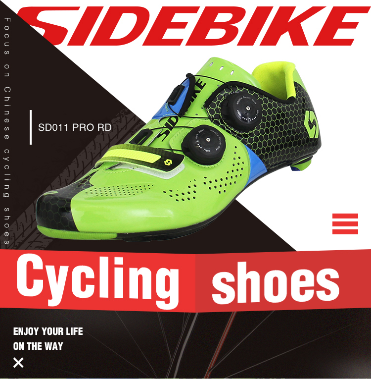 OEM Customized Road Bike Shoes Mens Excellent Slip Resistance High Security