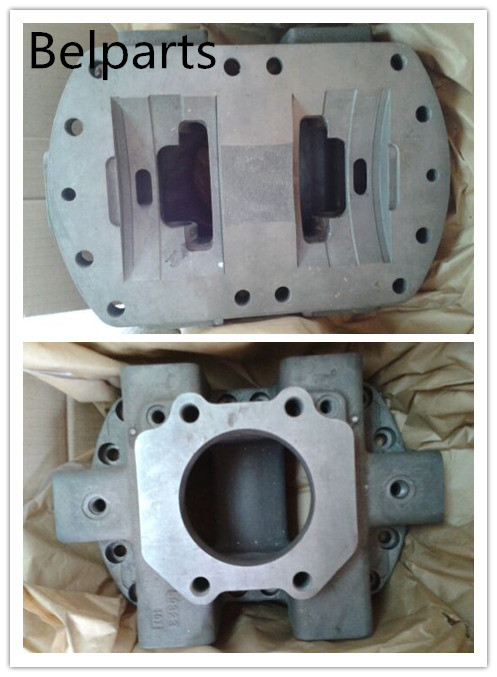 Mini Hydraulic Pump Parts , A8V107 Head Cover For LS280 Excavator