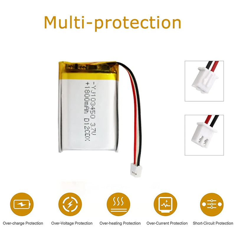 3.7V 230mAh Mobile Portable LiPo Battery For Consumer Electronics