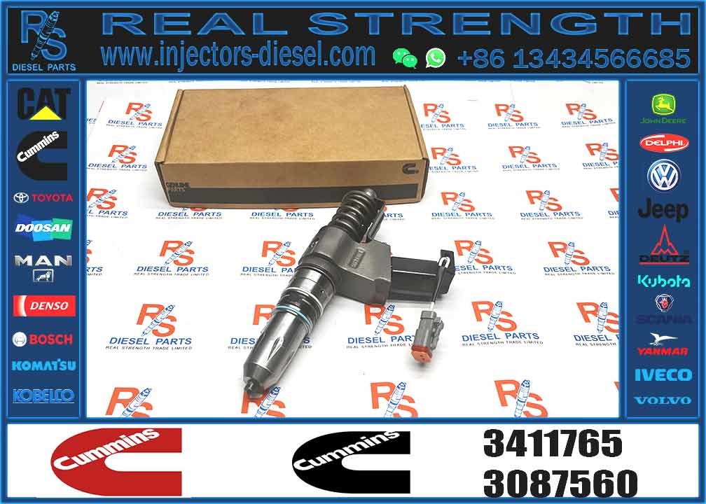 Hot Sale Remanufactured Fuel Injector 3411765 For Cummins N14