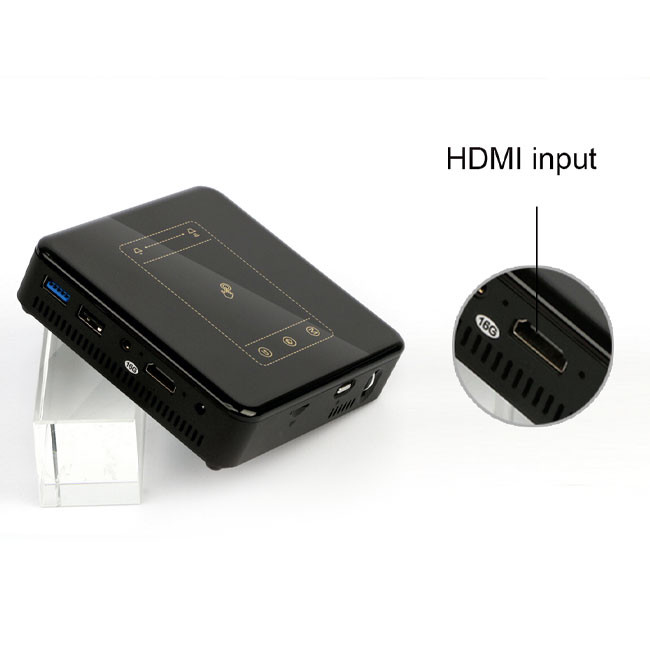 8700 Lumens Netflix Apple Compatible Projector HDMI USB TF