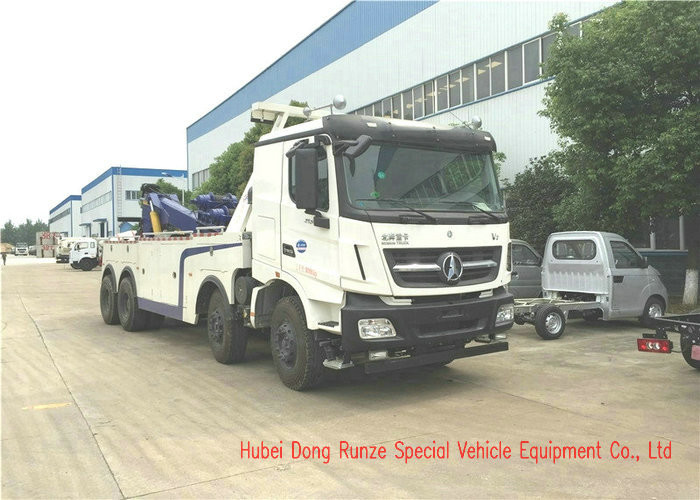 Beiben Heavy Duty Rotator Wrecker Tow Truck , 30-40 Ton Heavy Wrecker Trucks