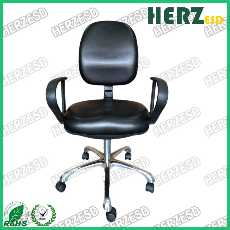 High Strength ESD Chairs With Armrest Multi Functional Seat Size 420 * 400mm