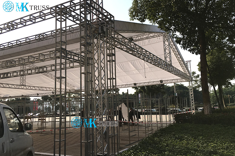 Stable Aluminum Beam Truss Stand System for Truss Stage Structure Span 1-16m 290*290mm