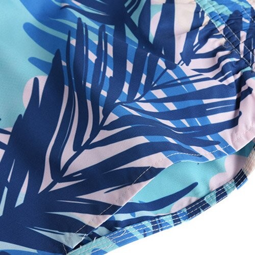OEM maufactory Summer Beach Print Polyester Shorts Quick Dry For Men Shipping By Sea