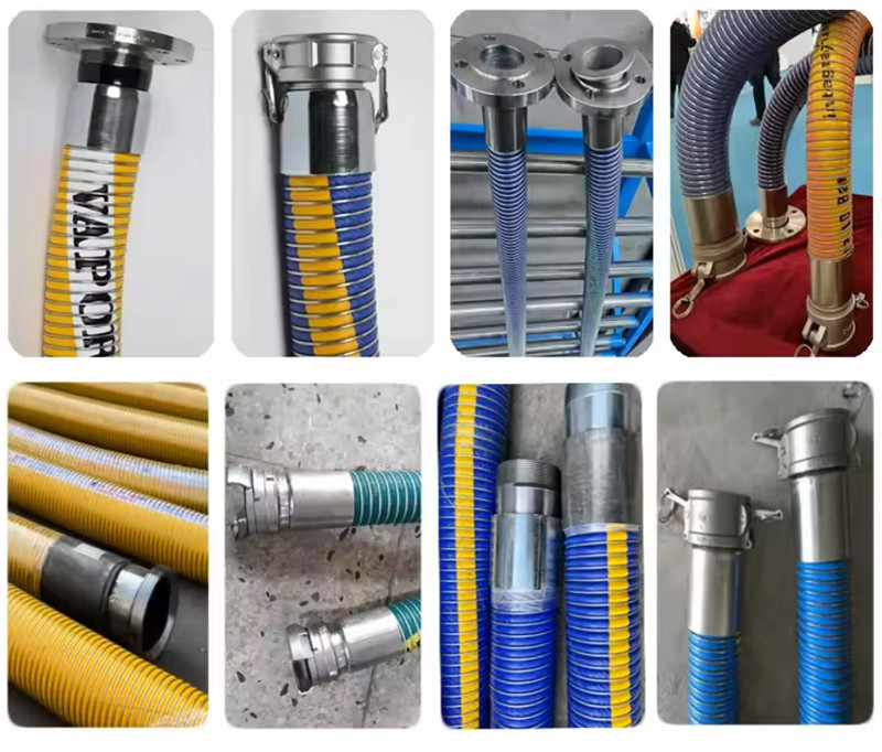 PVC Plastic Composite Hose Pipe Assembly for Chemical fluids