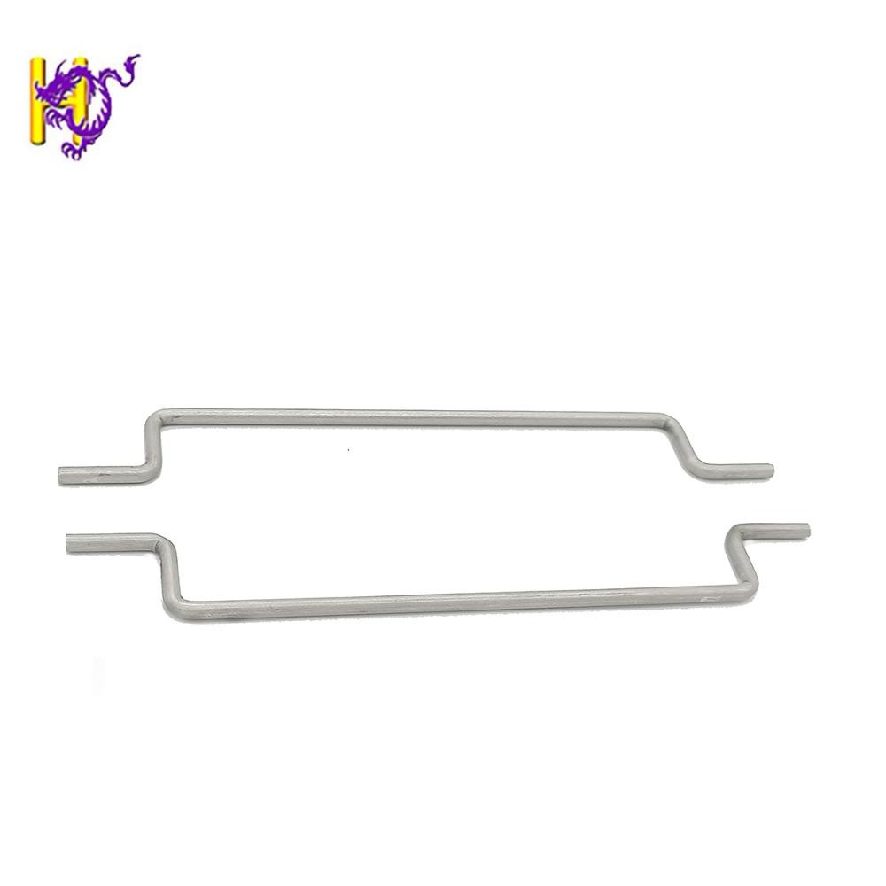 SS310 Flexible Profiled Steel Metal Spring Clip Fasteners For Bread Baking Rack