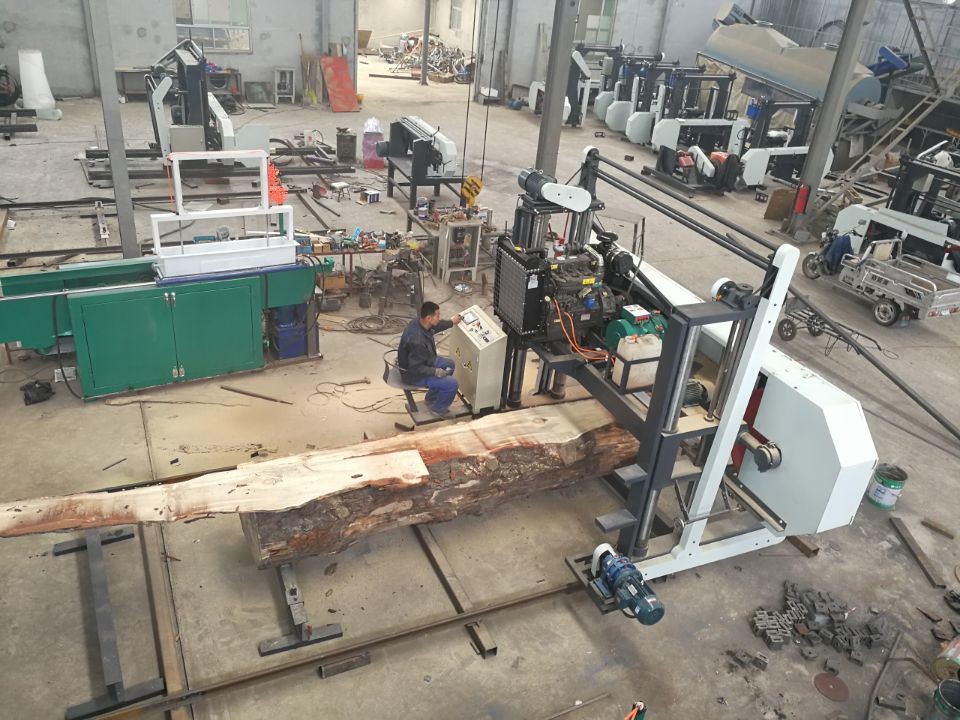 Band Saw Machine Big Timber ripping horizontal Cutting machine for large wood