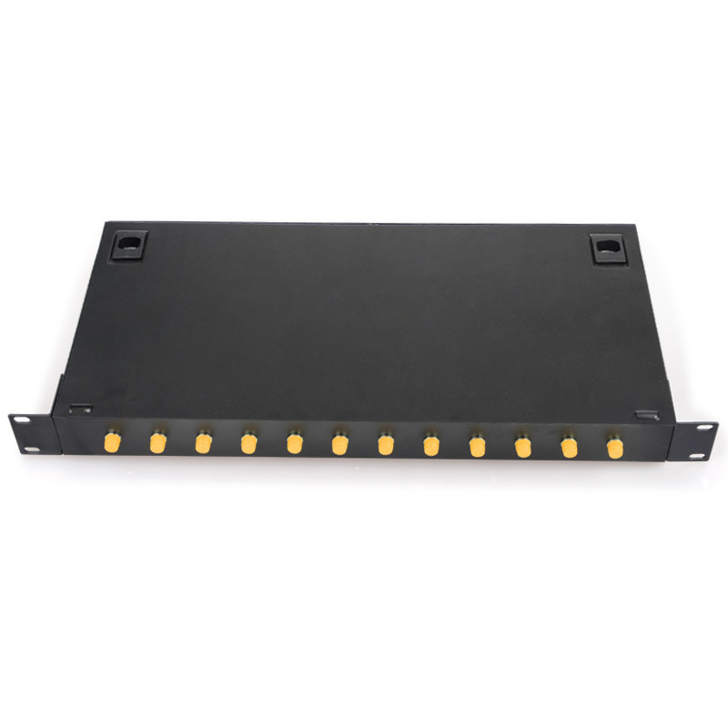 ST Connector 12 24 Port 19 Rack Mount Fiber Patch Panel