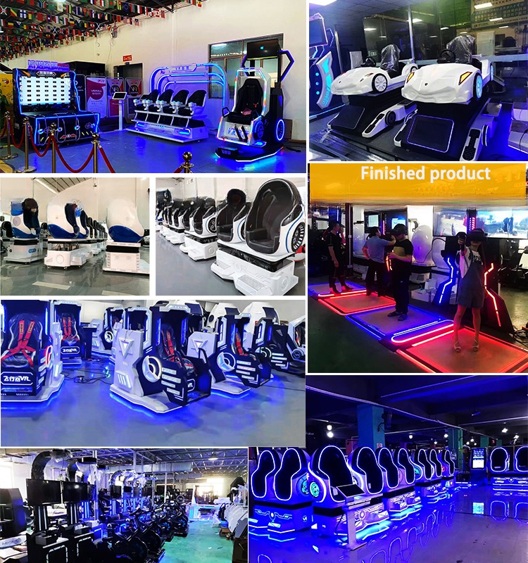 Dreamland amusement park products virtual reality 9d vr cinema 6 seats arcade game machine vr chair