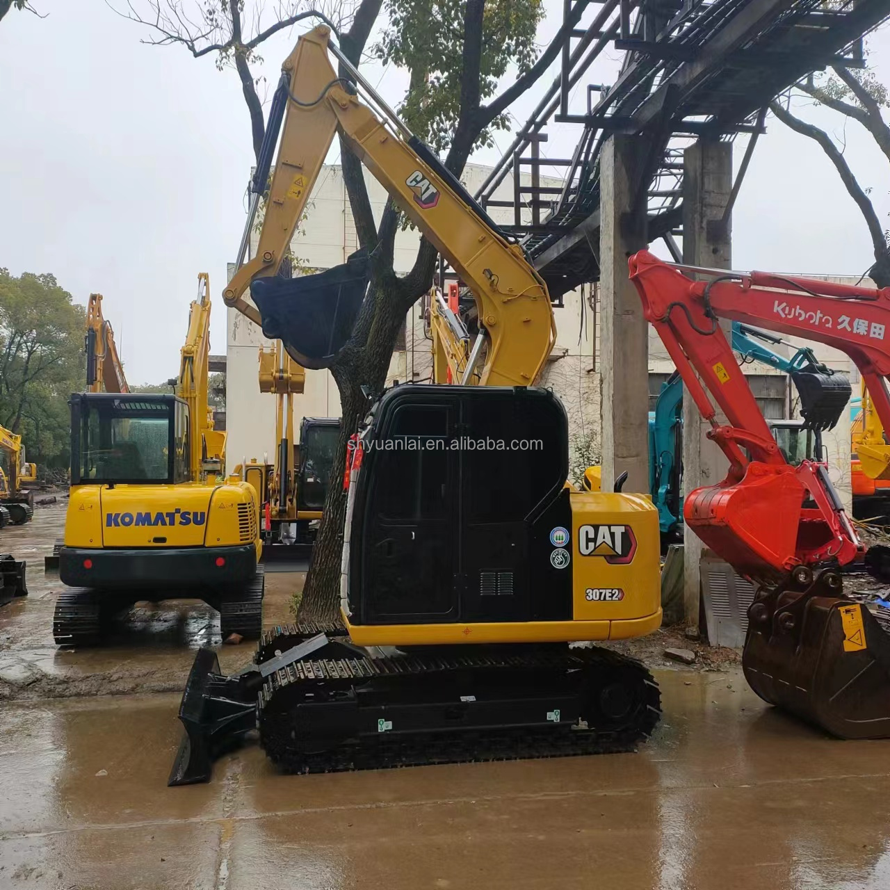Mini Used CAT 307D Excavator Hydraulic Crawler Small Caterpillar Excavator 7Ton Good Condition