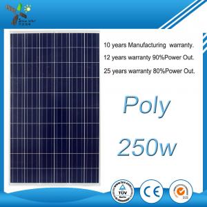 China Durable Polycrystalline Solar Panel , 250W 30V Polycrystalline Cells For Power Station on sale