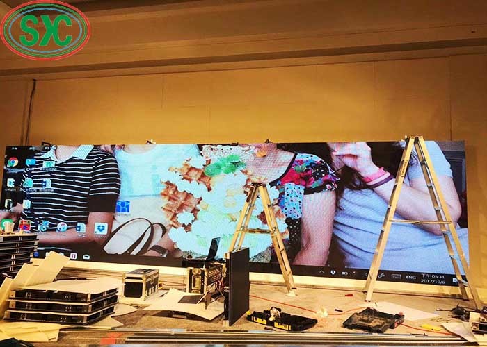 Rental Die-Casting Aluminum Small Pitch SMD LED Display 250*250mm Module Wafer Chip Flexible Waterproof