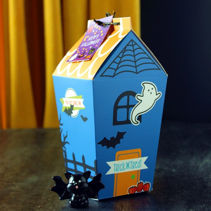 OEM China Factory Price Custom Logo Design Good Quality Funny Printed Paper Cardboard Candy Chocolate Box for Christmas Halloween, Xmas Gift Packaging Boxes