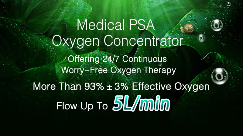 Best 5L 96% High Purity Density Oxygen Concentrator Medical Grade Class II Oxygen Concentrator with CE Certification