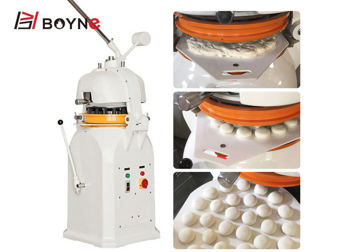 Industrial Bakery Equipmen Stainless Steel 30PCS Semi Automatic Dough Divider With Rounder