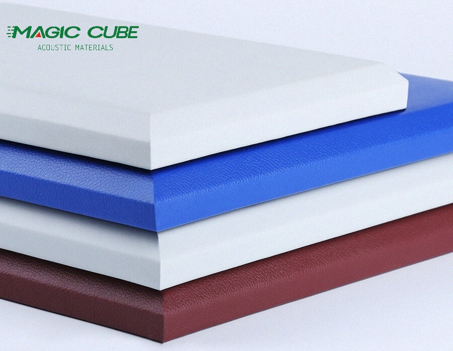 High Density Fabric Acoustic Panels Fireproof For Home Office Decoration