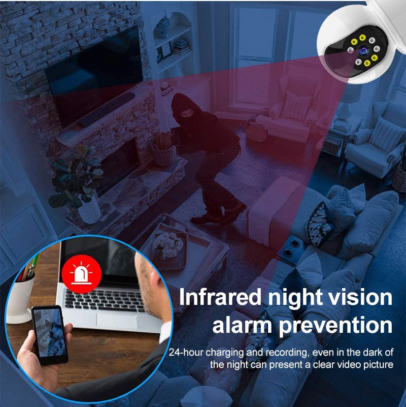 1080P WiFi IP Camera Indoor Wireless Surveillance Auto Tracking Of Human Home Security CCTV Baby Pet Monitor