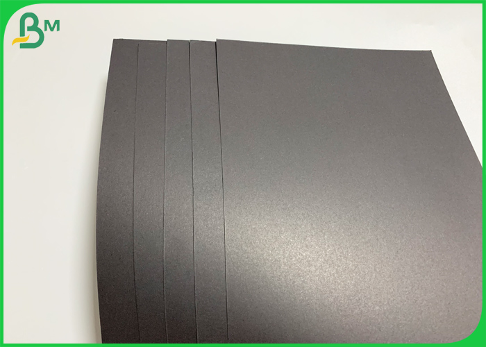 Black Colored Cardstock Thick Paper 80g 120g For Bag Making  