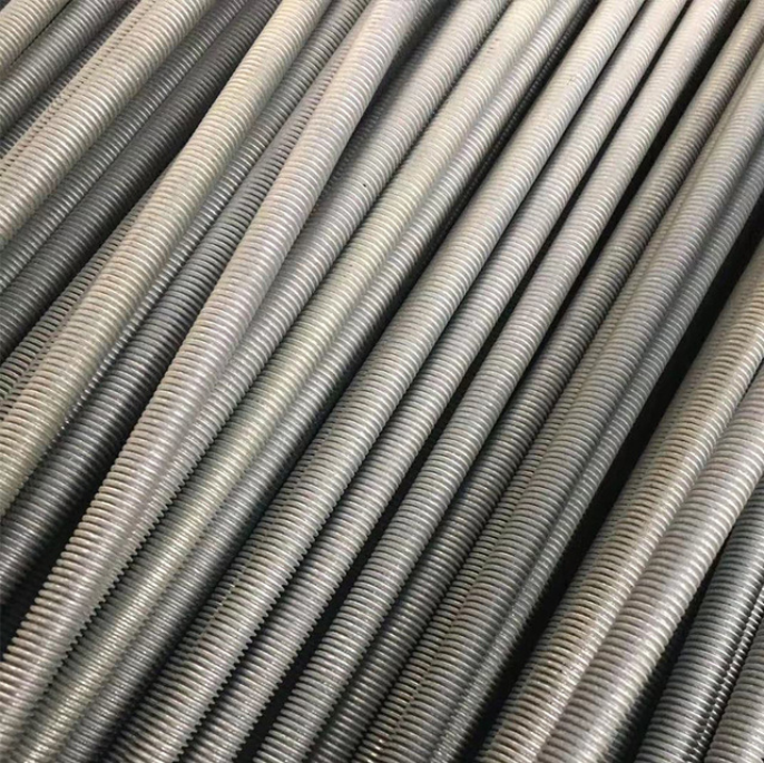 Customized Support M12 DIN976 Hot Dip Galvanized Carbon Steel 4.8 Grade Threaded Rods