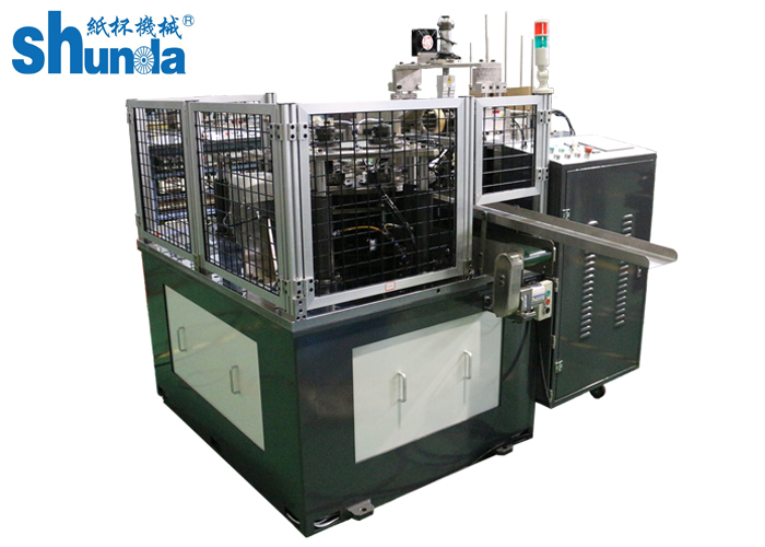 Shunda paper cup top cover forming machine high speed at 60pcs/min